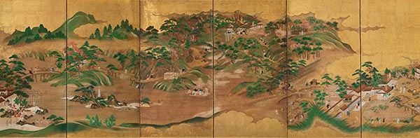 修学院図屏風｜今後展示予定の日本・東洋の絵画｜コレクション