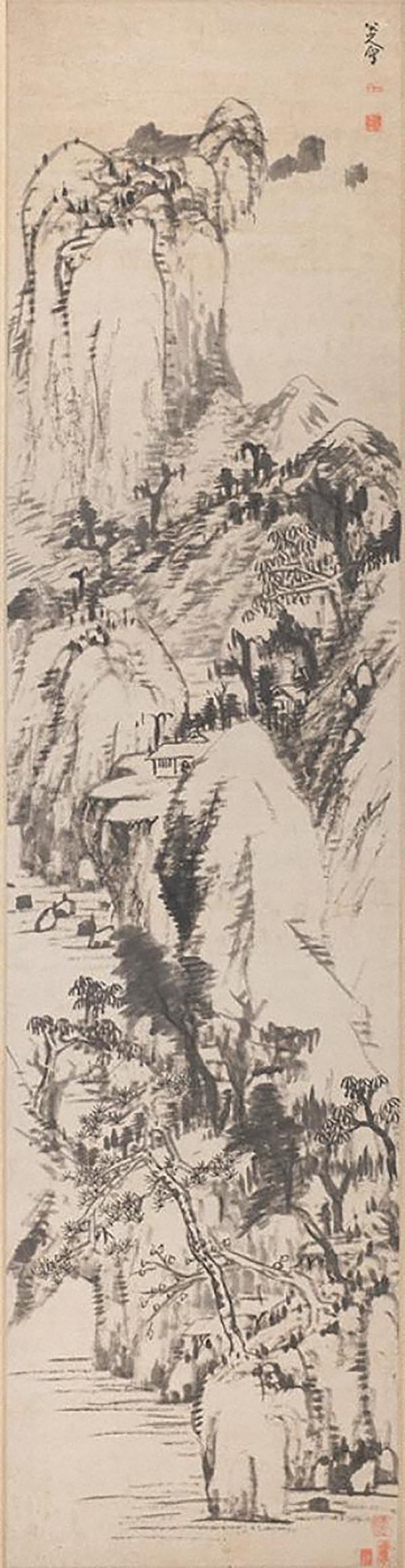 福袋セール 山水図｜今後展示予定の日本・東洋の絵画｜コレクション｜岡田美術館 絵画
