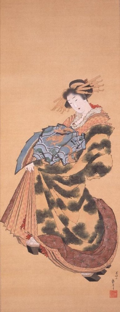 北斎の肉筆画 ―版画・春画の名作とともに―｜展覧会｜岡田美術館