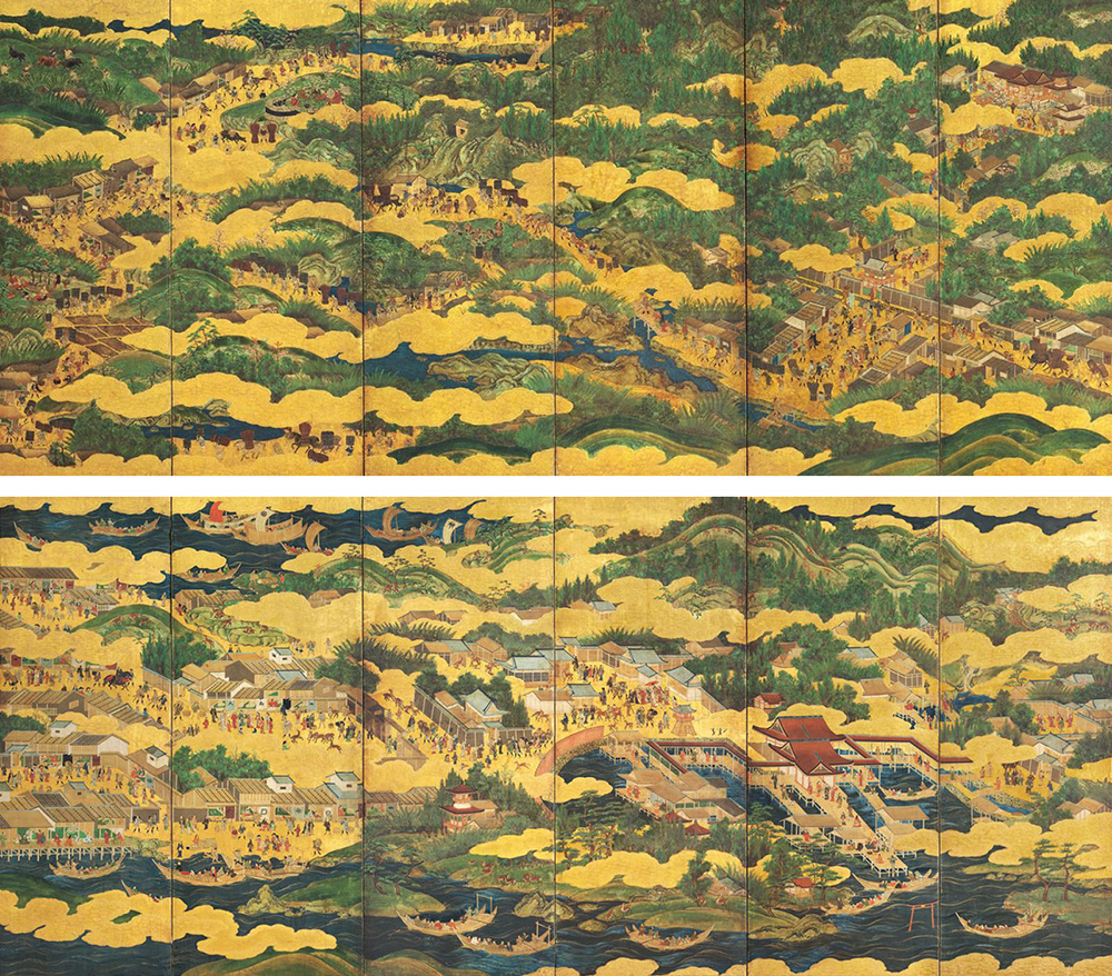 金屏風の祭典 ―黄金の世界へようこそ―｜展覧会｜岡田美術館