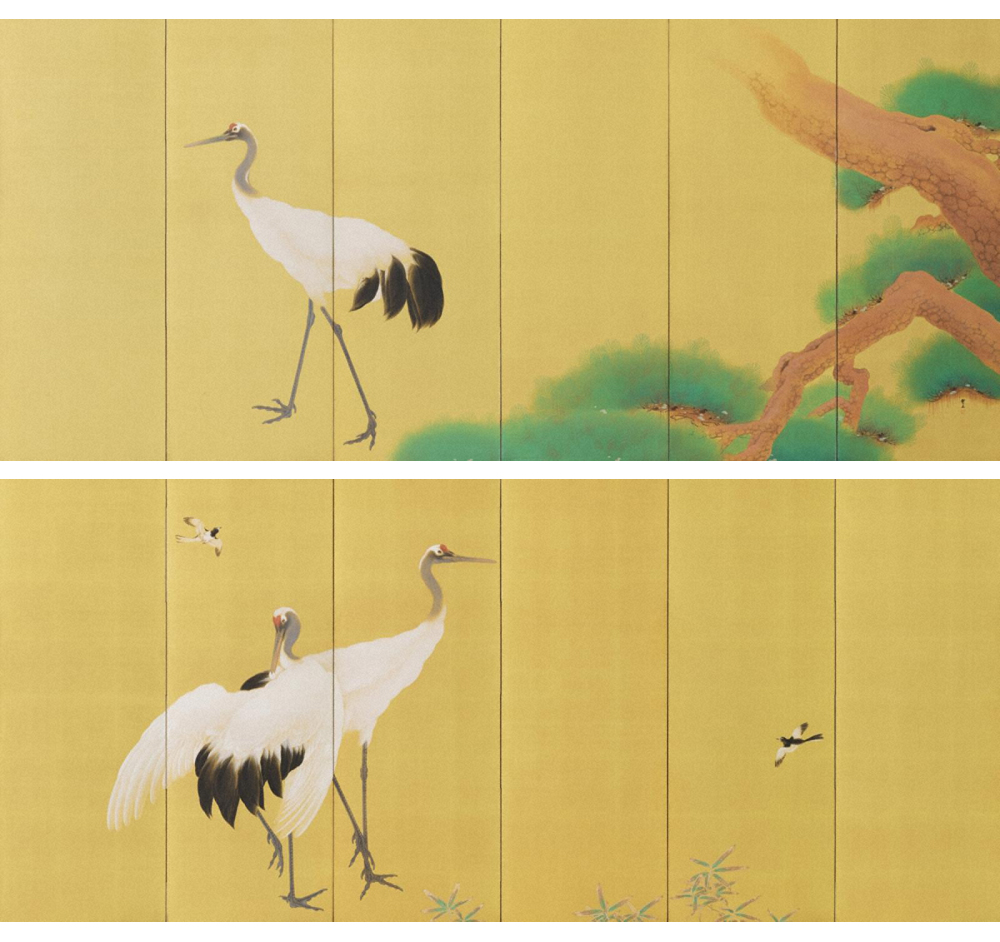 金屏風展 ―狩野派・長谷川派・琳派など―｜展覧会｜岡田美術館