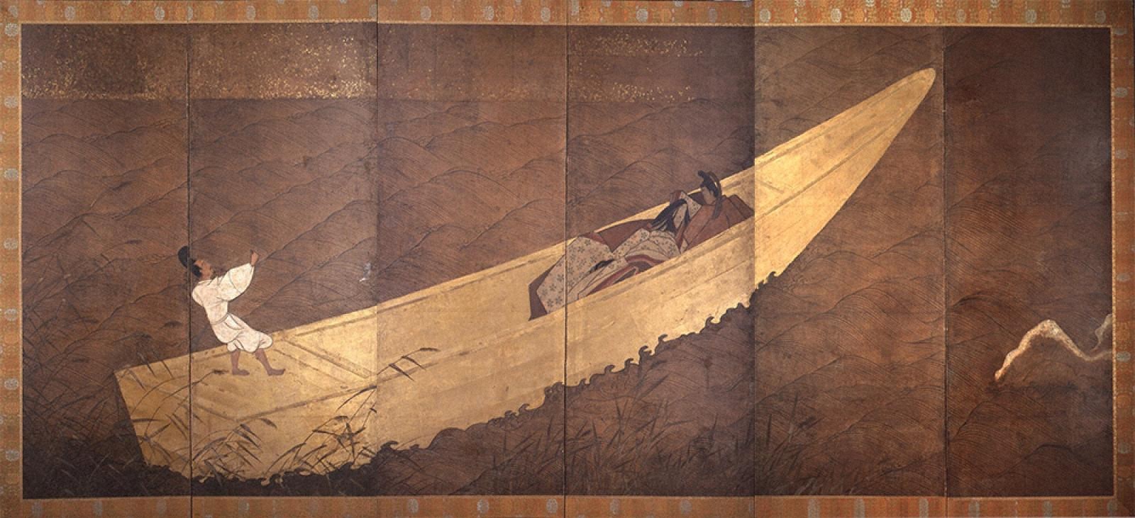 浮舟図屏風｜今後展示予定の日本・東洋の絵画｜コレクション
